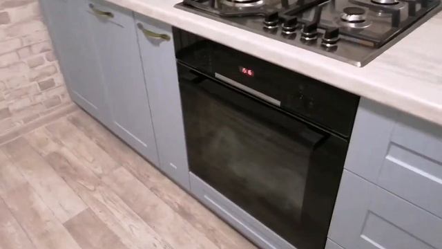 Классическая кухня в голубом цвете