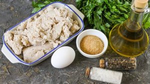 Котлеты из пшеничной каши