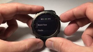 Garmin Fenix 7X: Adjust background color of watchface