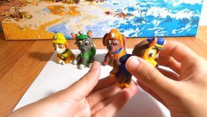 Коллекция игрушек Щенячий патруль из пластилина