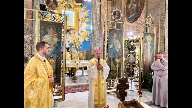 Подячне слово владики Беноні Амбаруса священникам парафії свв. Сергія і Вакха 24 липня 2022 року. смотреть онлайн