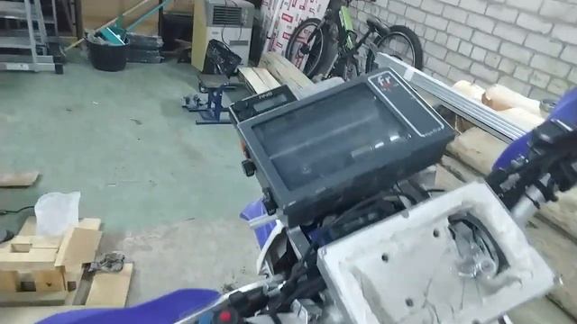 Про мотоцикл. Тюнинг, приборы. Первый выезд, подвела гоупро