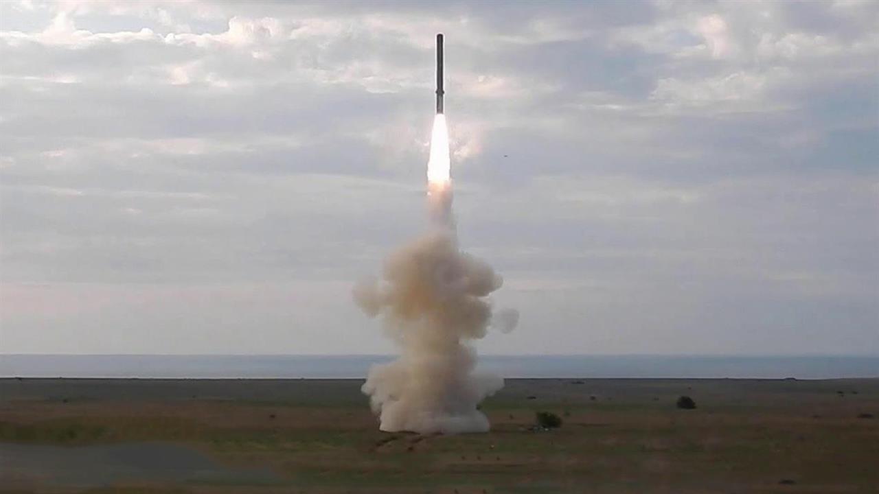 Минобороны РФ опубликовано видео работы берегового ракетного комплекса "Бастион"