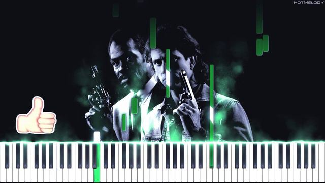 Michael Kamen, Eric Clapton - Meet Martin Riggs (OST Lethal Weapon) | Piano Tutorial, Cover смотреть онлайн