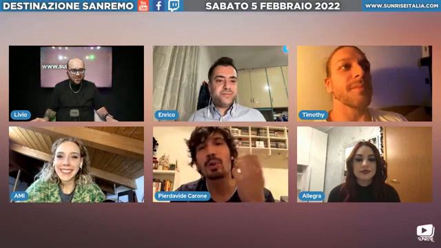 🎤 TIMOTHY CAVICCHINI ospite di Destinazione Sanremo da SUNRISE ITALIA. смотреть онлайн