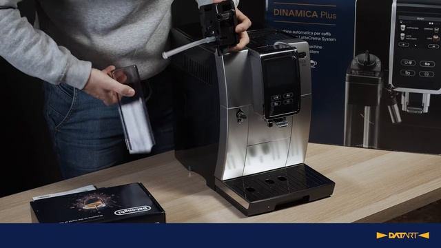 Espresso DeLonghi Dinamica plus Ecam 370.70SB | unboxing смотреть онлайн