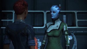 Liara and Female Commander Shepard Romance (ME1) - Mass Effect Legendary Edition