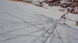 ПЕРВЫЙ ВЕСЕННИЙ ПОЛЁТ НАД БУХТАРМИНСКИМ ВОДОХРАНИЛИЩЕМ