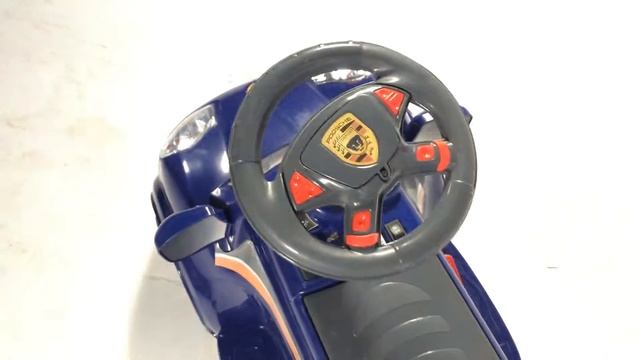 Детский электромобиль B26 R/C Синий с ручкой на радиоуправлении смотреть онлайн