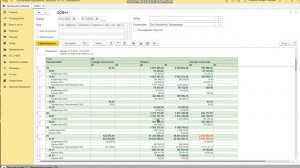Отчет ОСВ++, консолидация данных ОСВ нескольких организаций