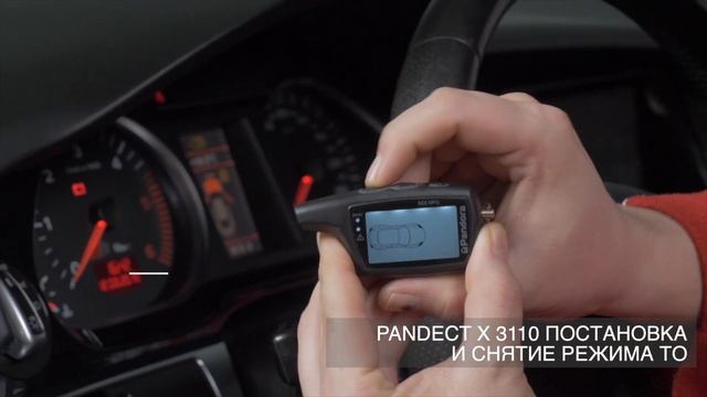Перевод в режим сервисного обслуживания PANDECT X 3110 смотреть онлайн