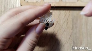 Ежик из бисера | Среднее амигуруми | Амигуруми из бисера | Туториал  | Beaded hedgehog amigurumi