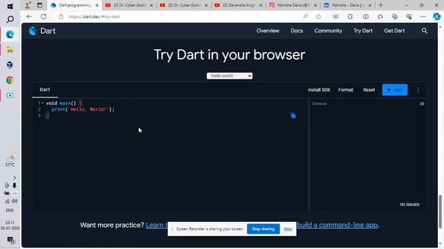 Day 23 - Getter & Setter Methods | Dart - Flutter Malayalam Tutorial- Cyber Goddess