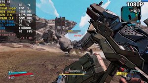 Borderlands 3 - GTX 1650 Super 4gb + i5 10400f - FPS Test Benchmark 1080P All Settings