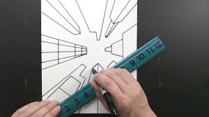 SKYSCRAPER PERSPECTIVE Art Lesson