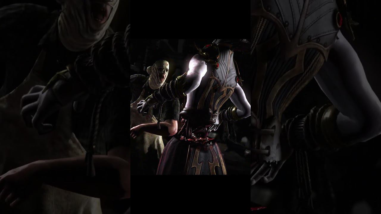 Кожаное лицо | Mortal Kombat 10 #shorts #mk #mortalkombat #морталкомбат #fatality