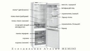 Холодильник АТЛАНТ МХМ 1843