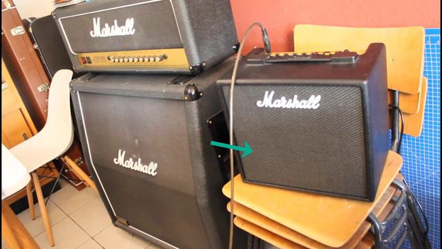 Marshall Code 25 & 4x12 Cabinet Experiment смотреть онлайн