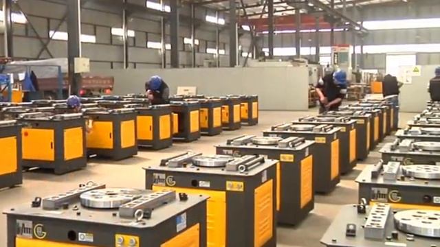 Станки ALTECO для гибки и резки арматуры. Завод Gute Machinery.Станки ALTECO для гибки и резки армат смотреть онлайн