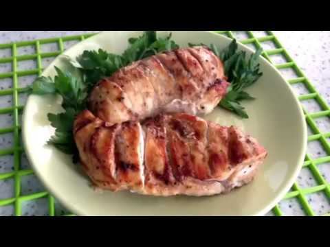 Очень нежная и сочная куриная грудка. Куриная грудка в Аэрогриле GF.