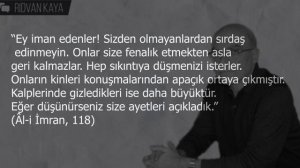 İslam’a düşmanlıklarını #cemaat- #tarikat karşıtlığıyla maskeleyenler  Rıdvan  Kaya #intihar