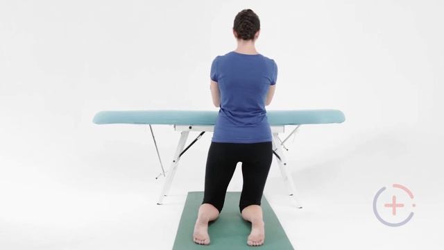 Тренировка приседаний стоя на коленях, без опоры. (Two point kneeling extension) смотреть онлайн