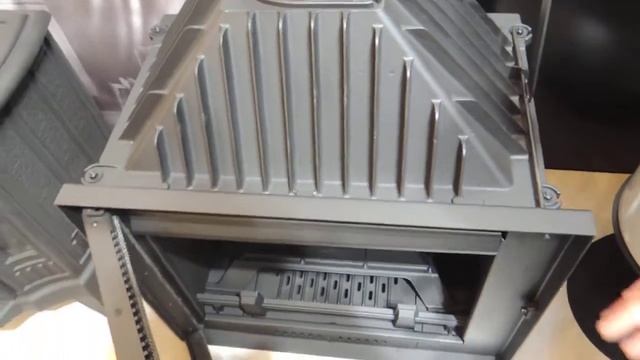 7 годин горіння 15кг дров в чавунній камінній топці Kratki 21кВт з 10мм товщиною стінки. смотреть онлайн