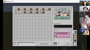 Программирование 8+. Майнкрафт. Пишем буквы.