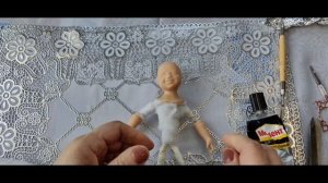 Масстер- класс. Кукла из полимерной глины Ангел. #кукласвоимируками #молды