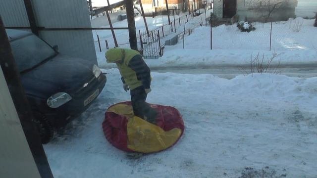 надувательство ватрушки