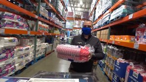 Закупаемся в COSTCO на $1300! Покупки на месяц карантина / Цены на продукты в США во время пандемии