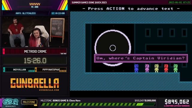 VVVVVV by Metroid Crime in 17:42 - Summer Games Done Quick 2023 смотреть онлайн