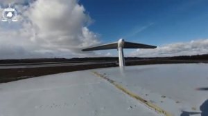 Полное видео «атаки» дрона на самолет ДЛРО А-50.