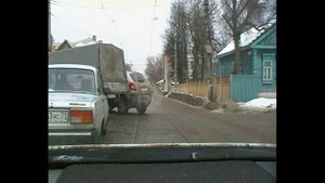 ПОВОРОТ НАЛЕВО С ТРАМВАЙНЫХ ПУТЕЙ