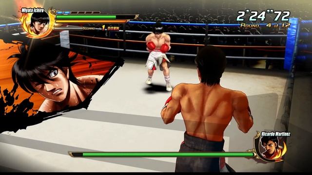 Miyata Ichiro vs Ricardo Martinez | Hajime no Ippo: The Fighting смотреть онлайн