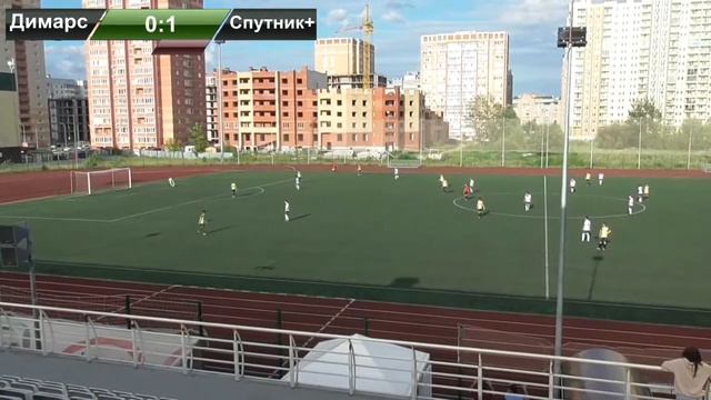 КФЛЛ 2019. Серия А. Димарс - Спутник+ 4:1. 6-07-19 смотреть онлайн