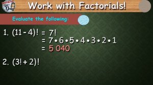 Factorial Notation | Math 10 | 3rd Quarter