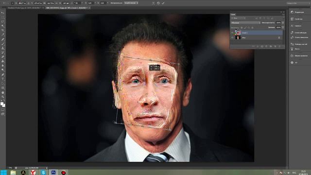 Уроки фотошоп - Замена лица смотреть онлайн
