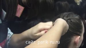 Как заплести накладную косу