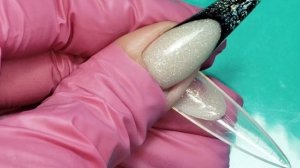 1️⃣5️⃣ Наращивание ногтей/Верхние формы/Выкладной френч на Верхние Формы/Фольга в дизайне ногтей.