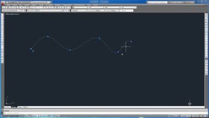 Построение сплайнов Кривых Безье в Автокад (AutoCAD)
