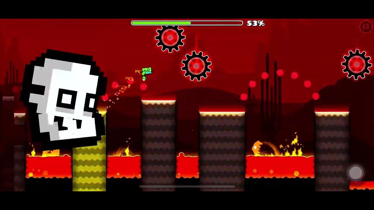 Прохождение Press Start Geometry Dash Subzero