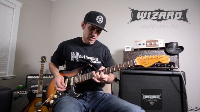 SRV RELIC STRATOCASTER THROUGH A WIZARD MTL MCII HYBRID HEAD смотреть онлайн