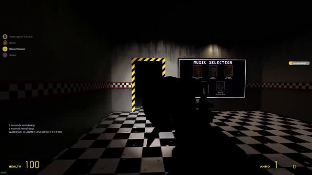 АНИМАТРОНИКИ ПУГАЮТ ОХРАННИКА FNAF 7 COOP Garry's Mod смотреть онлайн