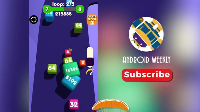 2048 Snake 3D (CUBE MERGE) Unlock 32768 | Part 2 - Android Gameplay Walkthrough смотреть онлайн