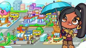 КАК ВАМ НОВЫЕ ЛОКАЦИИ и ЗОНТИК? AVATAR WORLD КОПИЯ АВАТАР ВОРЛД И ТОКА БОКА - ОБЗОР  Часть 3