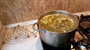 ◀️ ЩАВЕЛЕВЫЙ СУП ✅С ТУШЁНКОЙ.