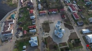 Мышкин с высоты птичьего полета.