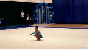 Мои ПЕРВЫЕ соревнования по художественной гимнастике  " Winter Star " 2017