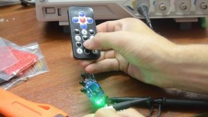 Проверка датчика пламени Распаковка